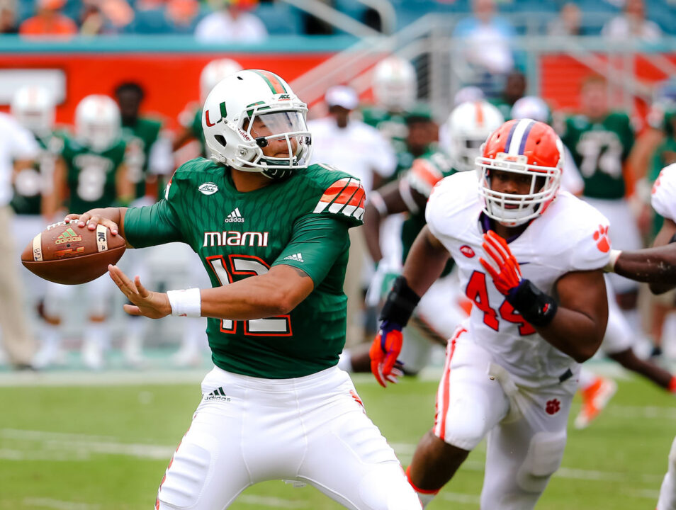 2018 Miami Hurricanes Projected Depth Chart Football