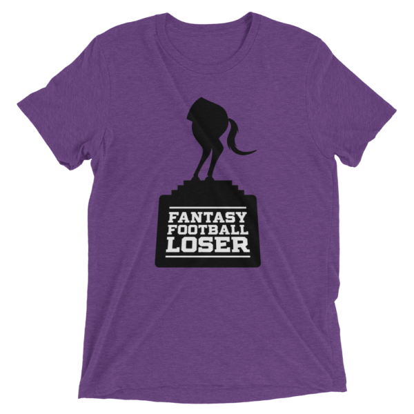 Purple Fantasy Football Loser Shirt - Half Horse