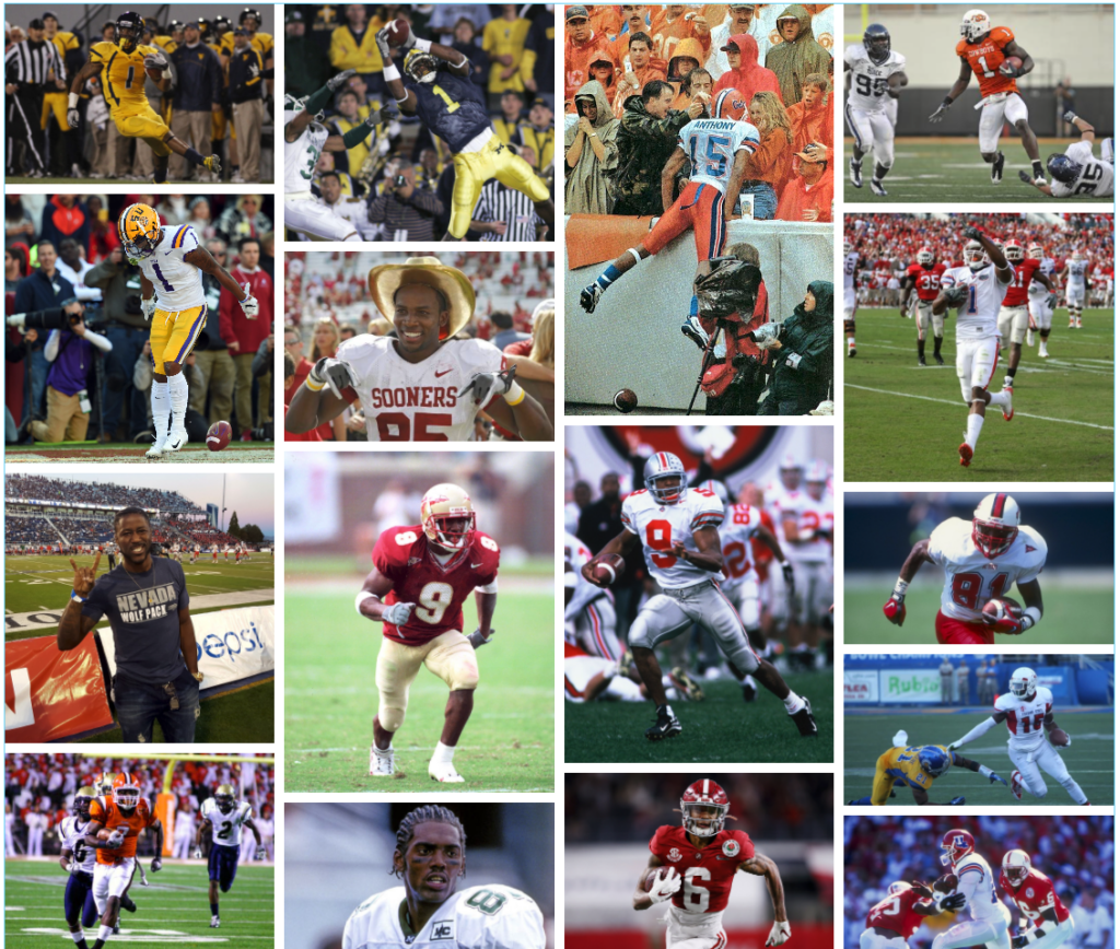 Best college football wide receivers of all-time