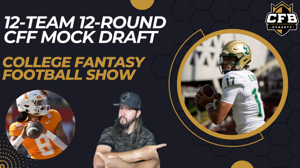 CFF 12-Team Mock Draft