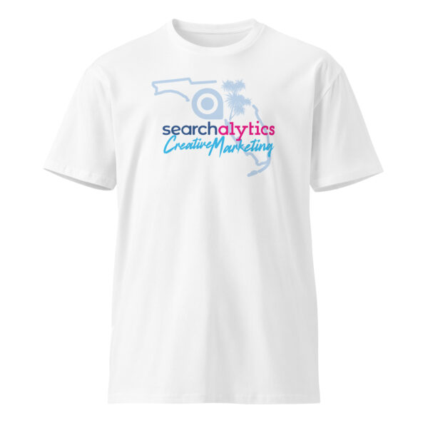 Searchalytics Palm Alternate Premium T-shirt - Image 12